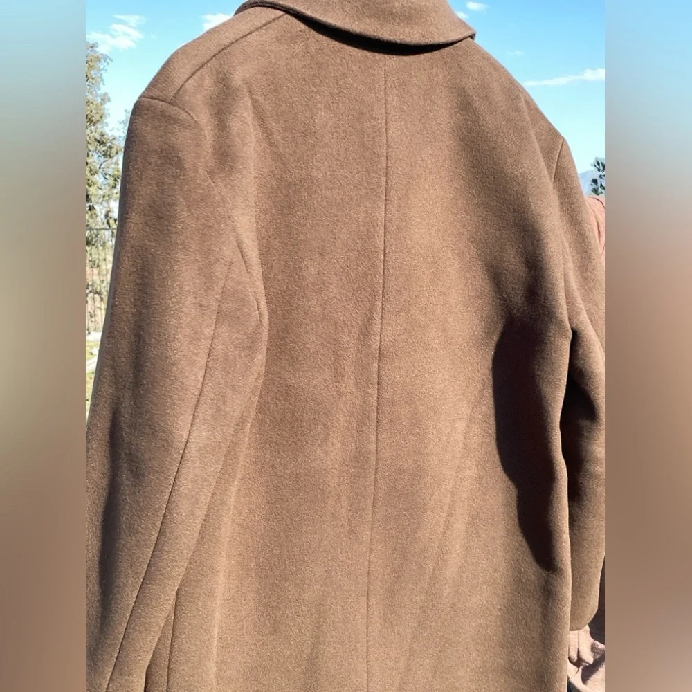 Aritzia brown pea coat - Picture 15 of 16